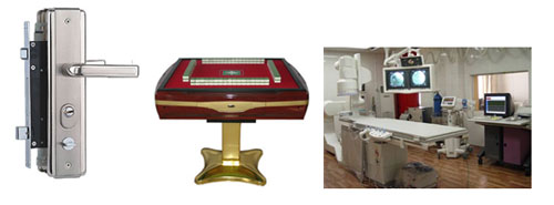 各種自動販賣機(jī)器、自動門鎖、停車設(shè)備